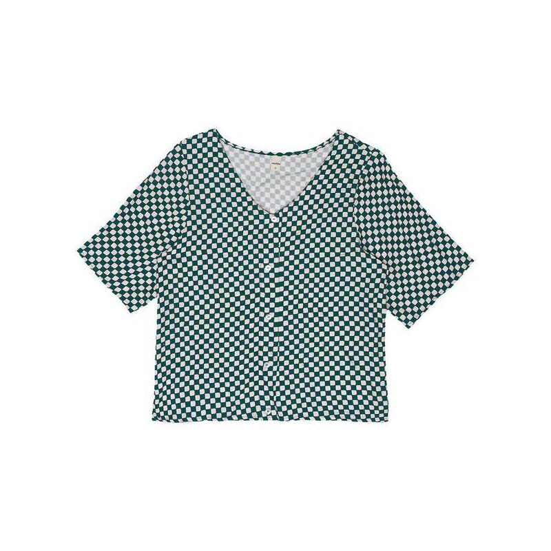 Rovitex Camisa Feminina Viscose Creponada Verde