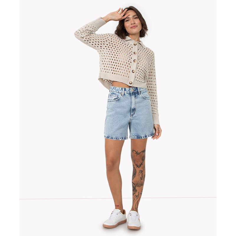 Short Hot Pants Listras - Comprar em Moça flor jeans