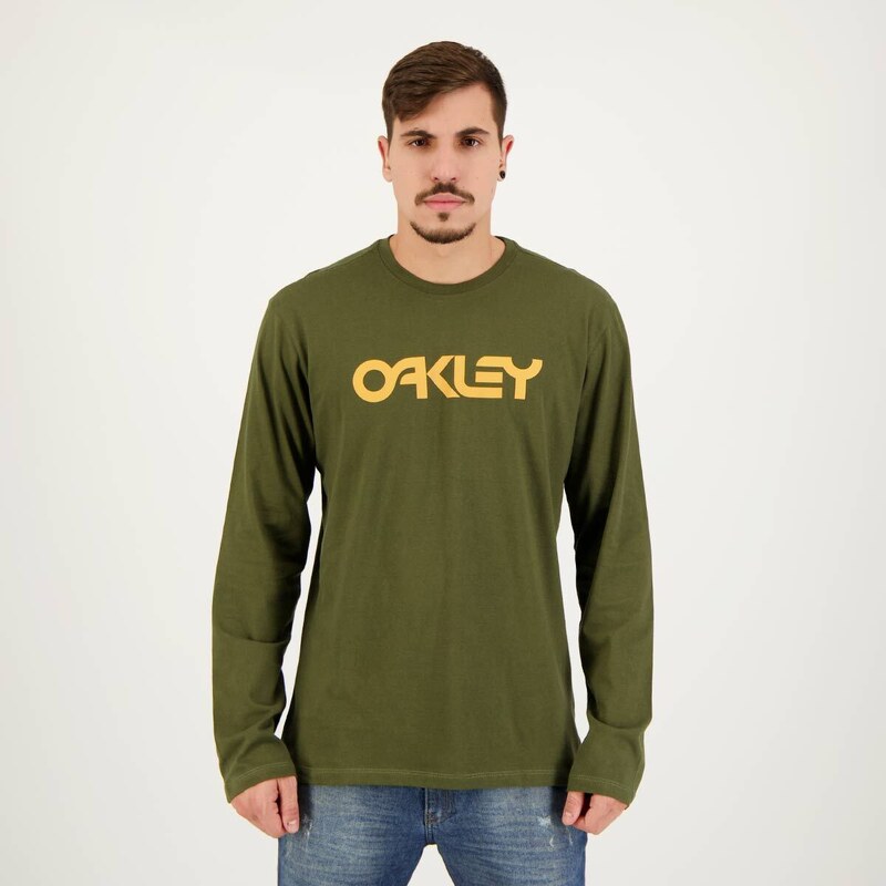 Camiseta Oakley Mark II SS Cinza Escuro - FutFanatics