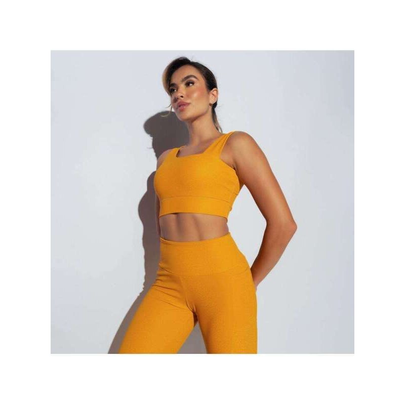 Top Fitness Honey Be de Alcinha Assimétrico - Feminino