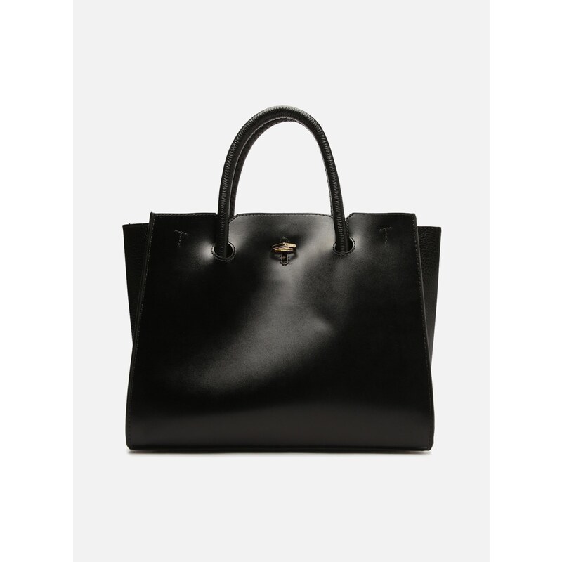 Bolsa Tote Preta Couro M dia Olie Arezzo GLAMI .br