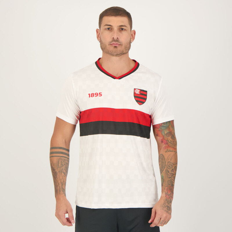 Camiseta Braziline Flamengo Schoolers Masculina em Promoção na