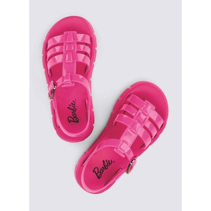 Grendene Kids Sandália Barbie Land Pink