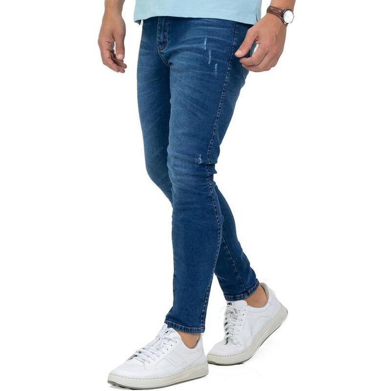 Diametro Calça Jeans Masculina Azul