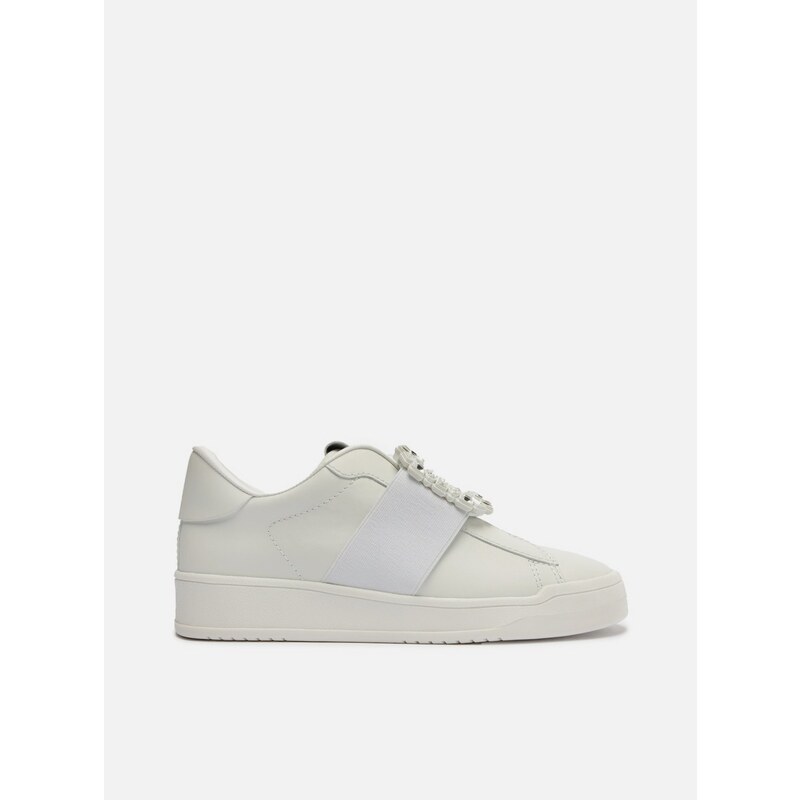 T nis Slip On Branco Couro Pedraria Arezzo GLAMI .br