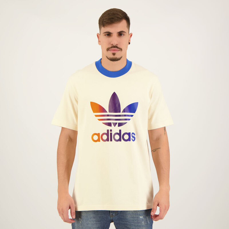 Adidas trefoil t shirt new arrivals