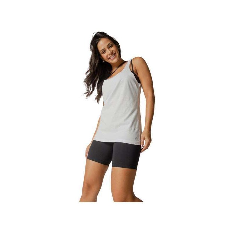 Camiseta Fitness Branca Nadador Básica - Honey Be Branco / White 