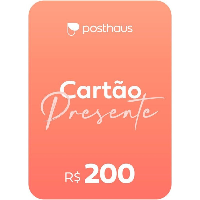 Cartão Presente R$ 200,00