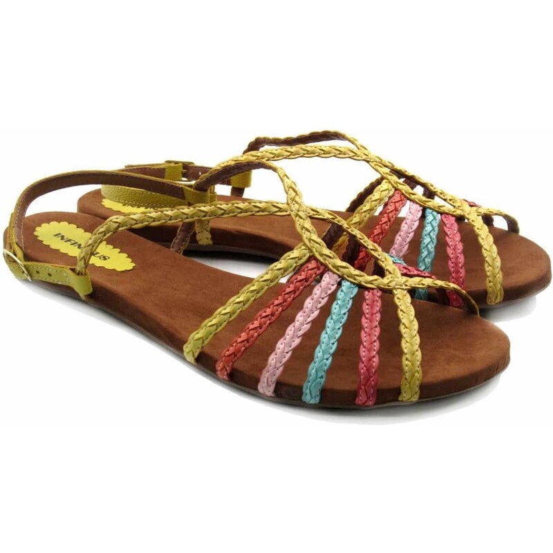 Sandalias femininas best sale numeração especial