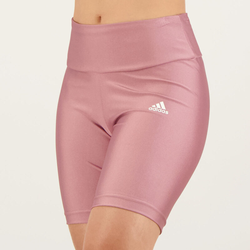 Shorts Adidas Training Essentials Latin Fit Feminino Lilas - GLAMI