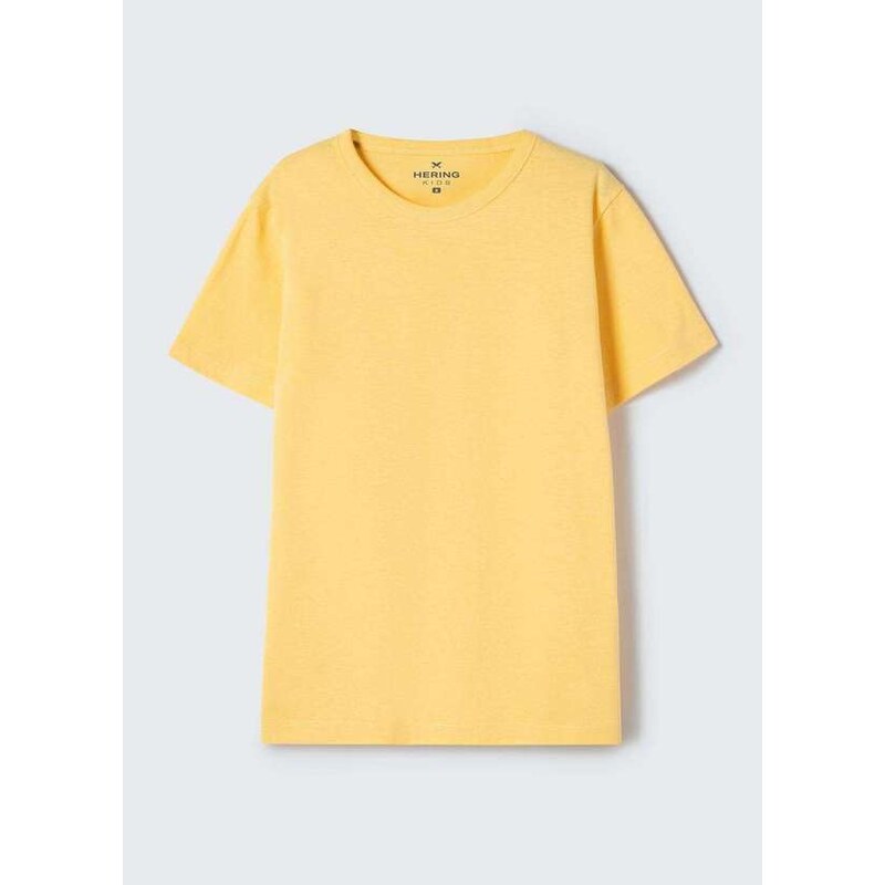 Hering Camiseta Basica Infantil Menino Amarelo