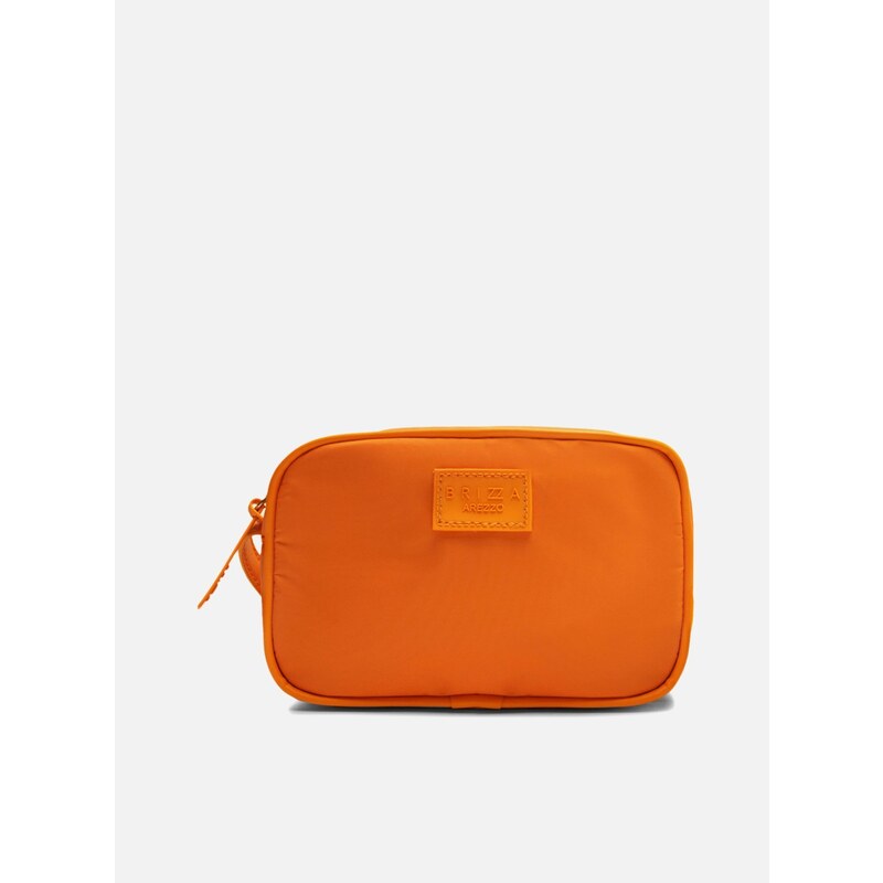 Bolsa Tiracolo Laranja Nylon Lizza Pequena Brizza Arezzo GLAMI