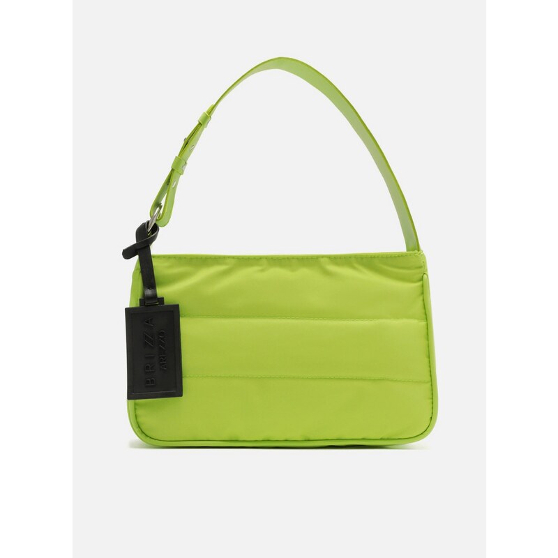 Bolsa Hobo Verde Lima Nylon Pequena Brizza Arezzo GLAMI .br