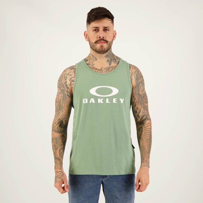 Camiseta Oakley Bark New Branca - FutFanatics