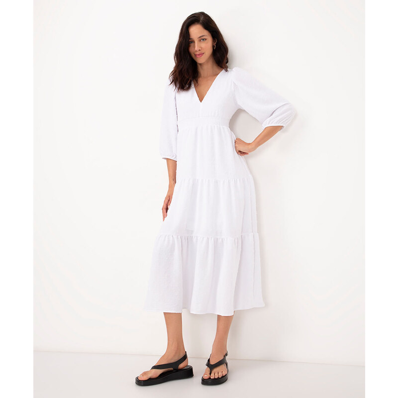 C&a vestido shops branco