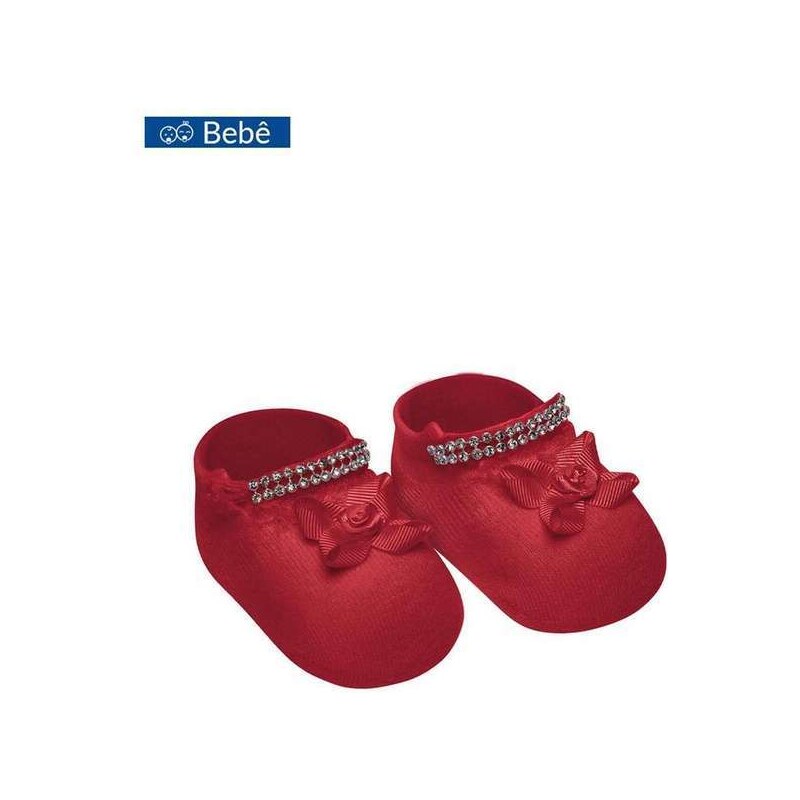 Sapatilha Bebê Selene 1003-001 850-Vermelho