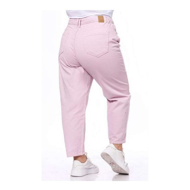 Calça Plus Size Feminina Mom Jeans Razon