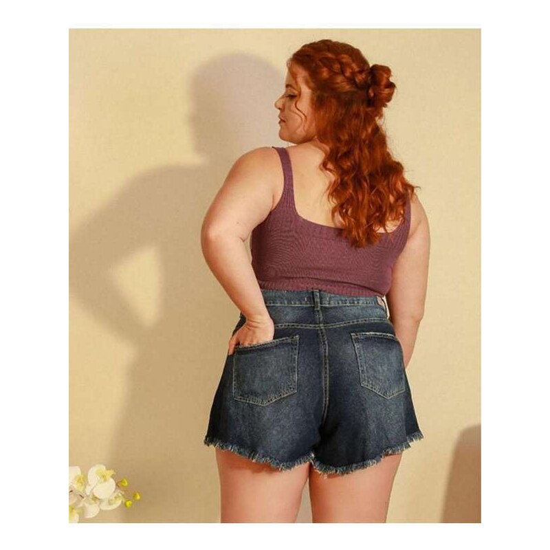 Short Jeans Plus Size Godê