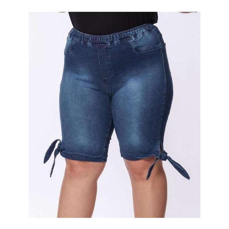 Bermuda jeans best sale feminina 46