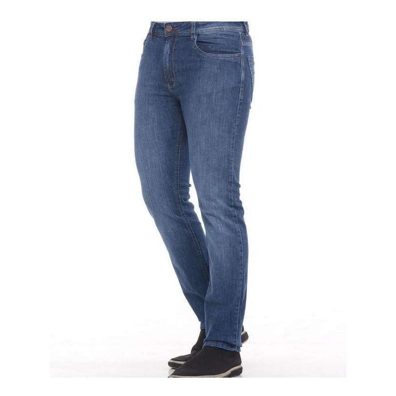 Calça Jeans Masculina Tradicional 38 Ao 48 Fact Jeans 6008 Jeans