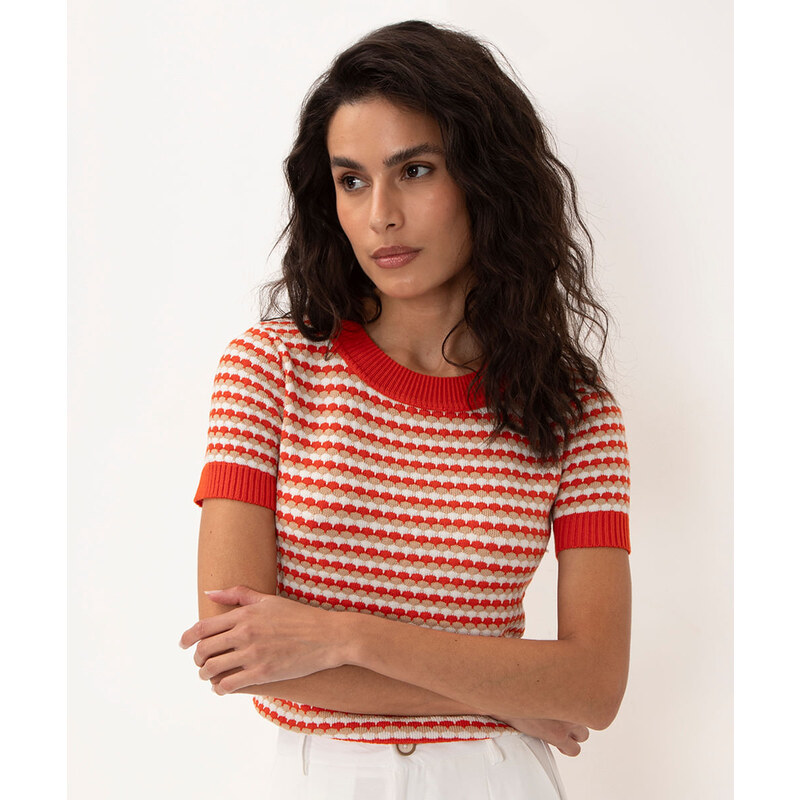 Blusa shops listrada feminina c&a