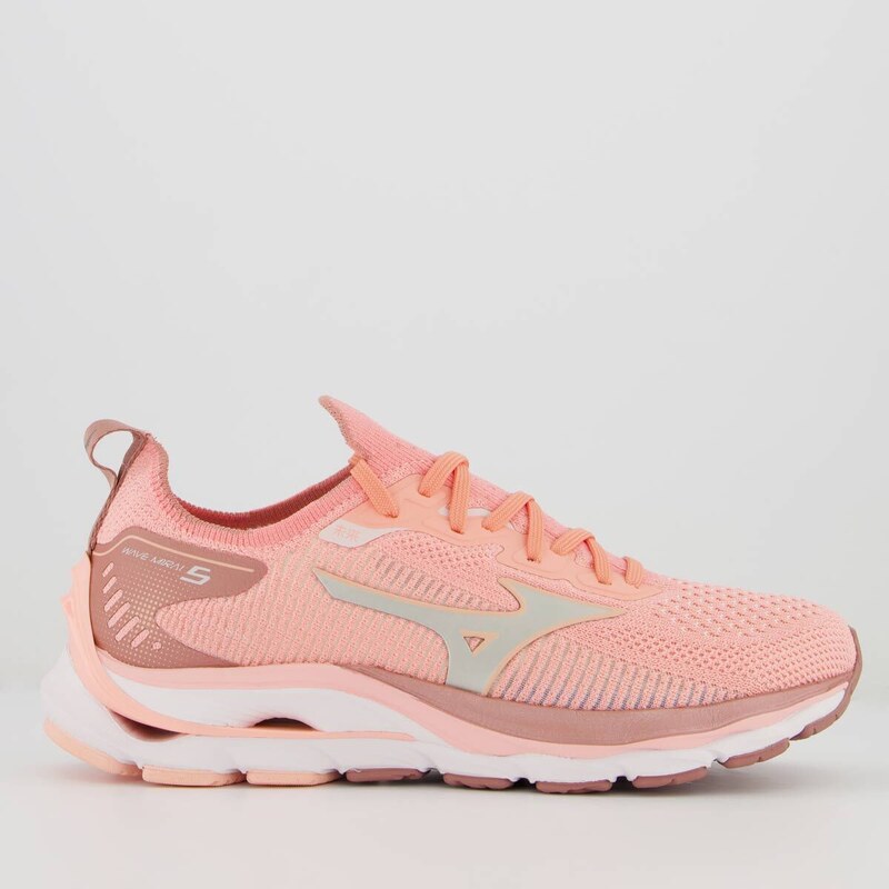 Tenis Mizuno Wave Mirai 5 Feminino Rosa GLAMI .br