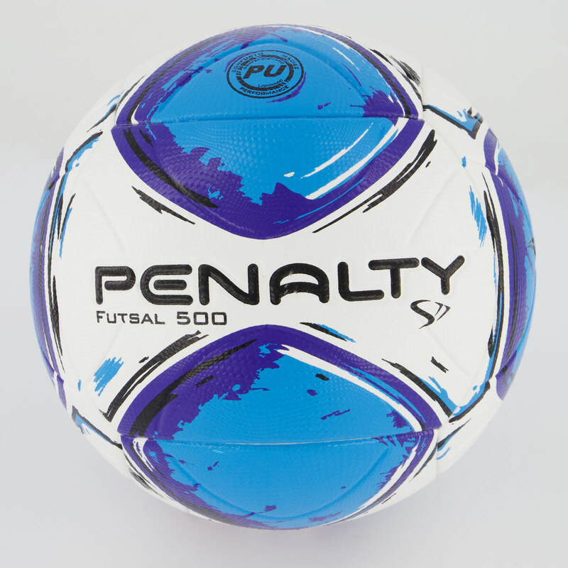 Bola Penalty S11 R2 XXIV Futsal Branca e Azul