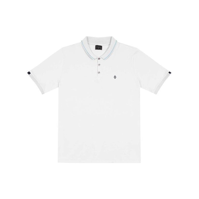 Diametro Camisa Polo Masculina em Cotton Branco