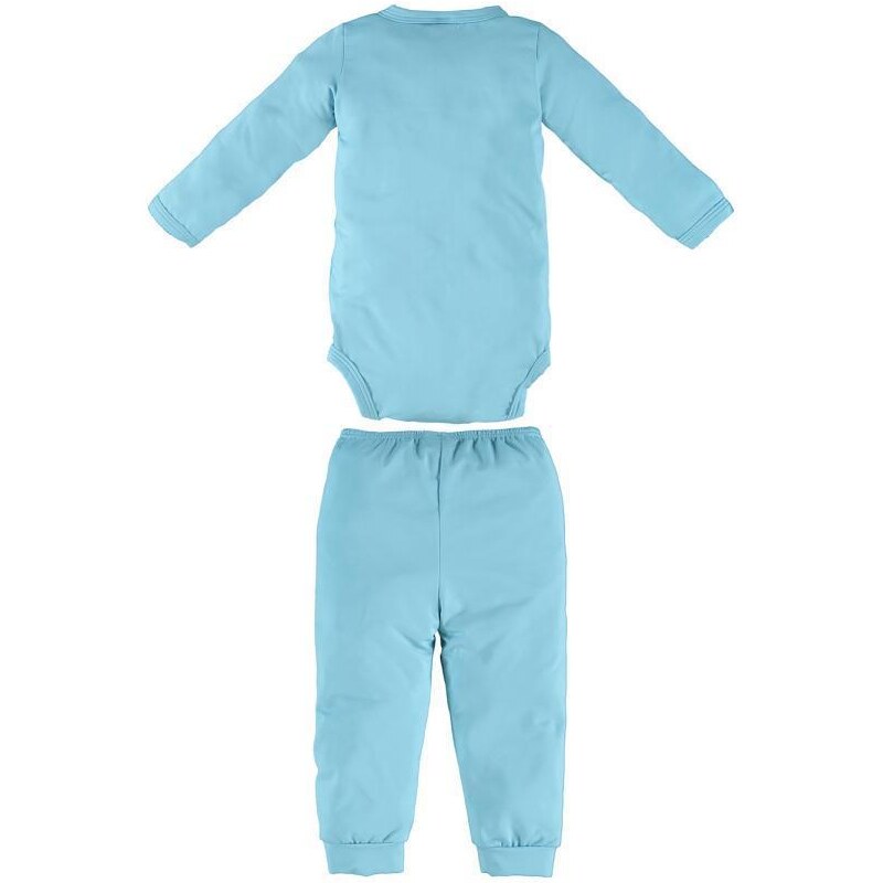 Up Baby Pijama Body e Calça Bebê Azul