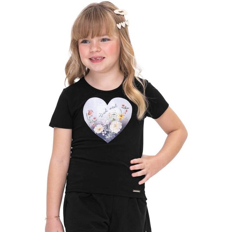 Blusa Juvenil Feminina Cotton Leve Trick Nick Rosa 10