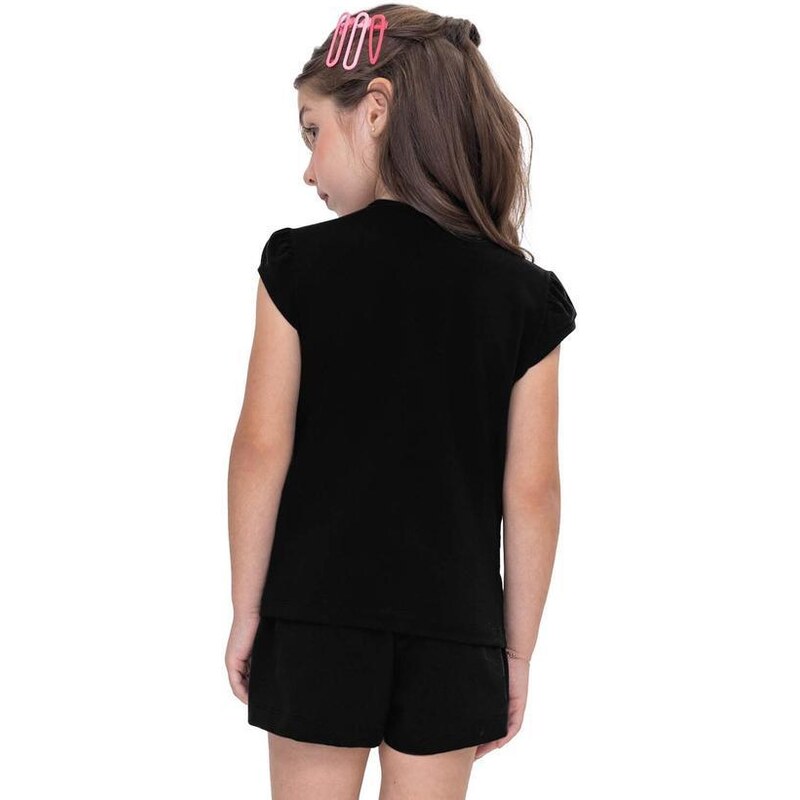 Blusa Juvenil Feminina Cotton Leve Trick Nick Rosa 10