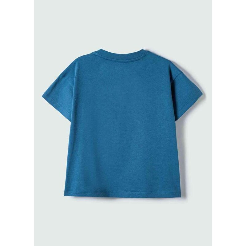 Hering Camiseta Infantil Menino Manga Curta Azul