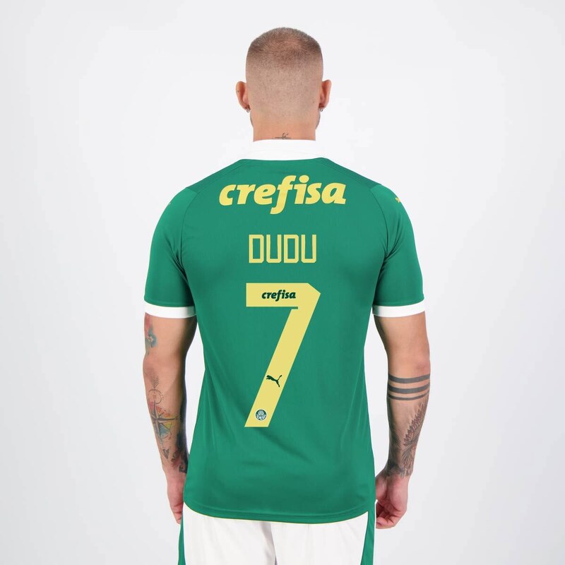 Camisa Puma Palmeiras I 2024 7 Dudu