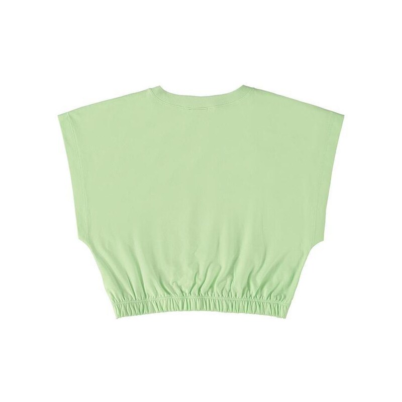 Gloss Blusa Cropped Estampada Verde
