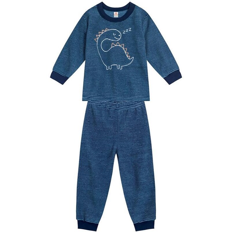 Brandili Pijama Infantil Menino Azul
