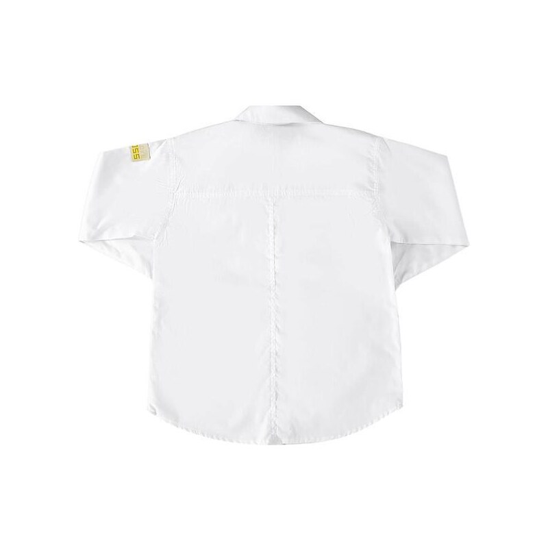 Gloss Camisa Oversize em Tricoline Juvenil Branco