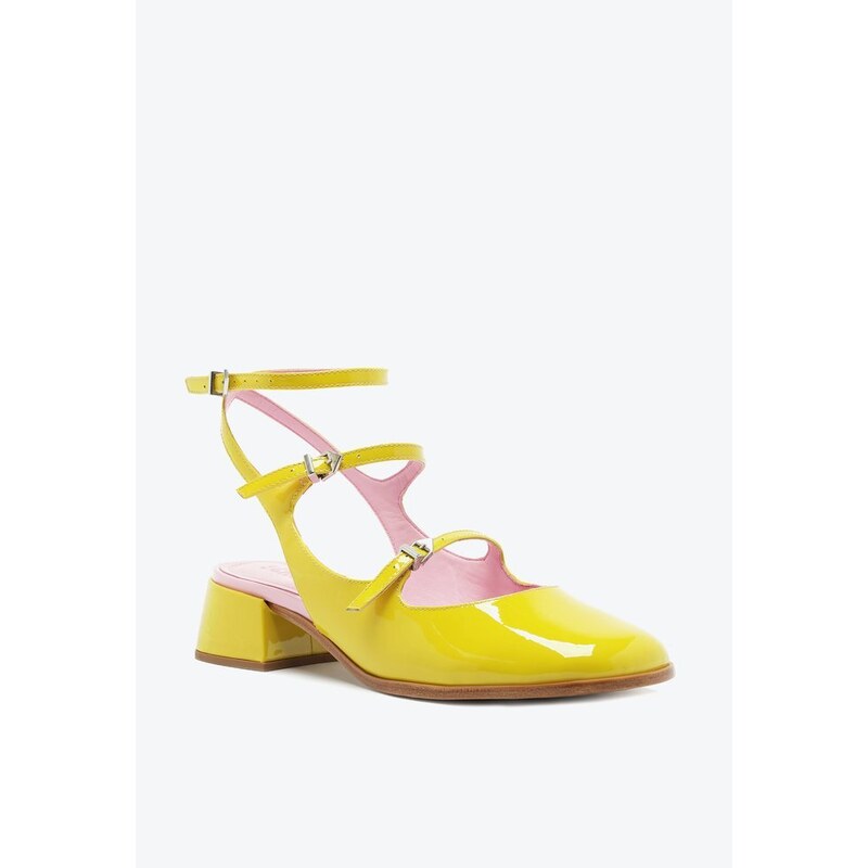 Sapato Scarpin Verniz Amarelo | Schutz