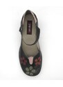 Sapato Feminino JGean Couro Preto CK0101 | Dtalhe Calçados