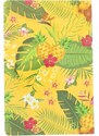 Caderno STZ Tropicália Floral Amarelo - U