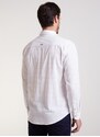 Camisa ML FORUM Relax - Xadrez Branca - G