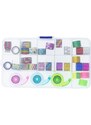 Kit Fita Adesiva STZ Washi Tape 33 Itens Color - U