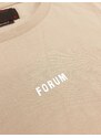 Camiseta Forum Masculina New Box Essentials Logo Areia
