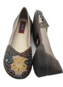 Sapato Feminino Tamanho Especial Jgean EQ0005 Flores | Dtalhe