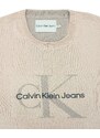 Suéter Calvin Klein Jeans Masculino Tricot Reissue Areia