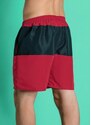 Moda Pop Bermuda Masculina Marinho e Vermelha