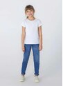 Hering Calca Jeans Infantil Menina Skinny com Elastano Azul