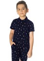 Rovi Kids Camisa Infantil Masculina Azul
