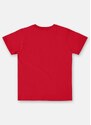 Up Baby Camiseta Curta Básica de Menino Vermelho