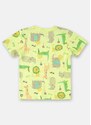 Up Baby Camiseta Manga Curta Infantil Verde