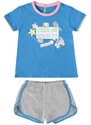 Malwee Kids Pijama Azul Brilha do Seu Jeito Menina